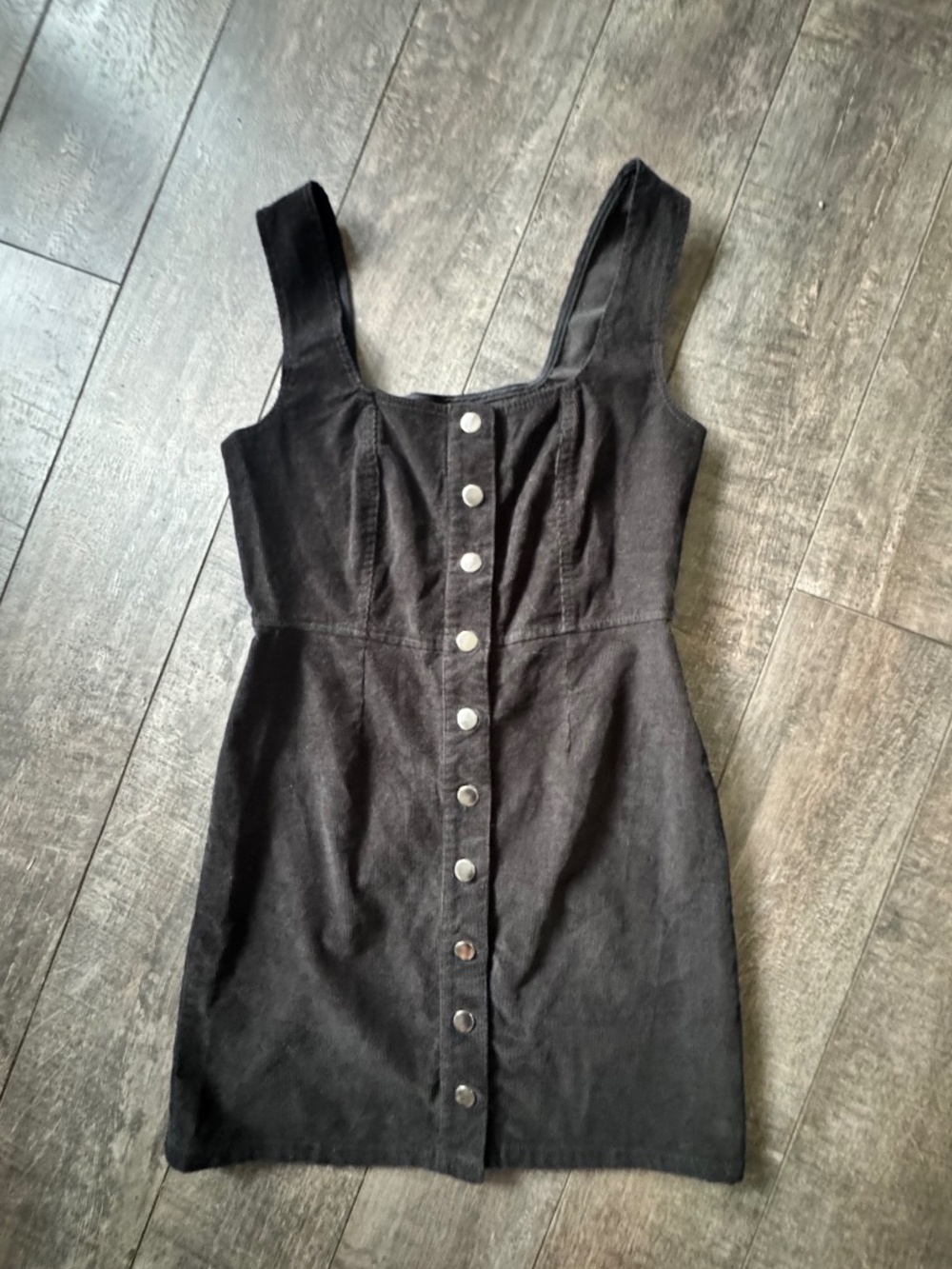 Urban Outfitter Black Corduroy mini Dress